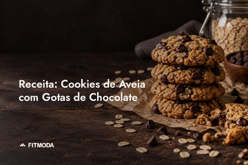 Receita: Cookies de Aveia com Gotas de Chocolate — Fitmoda