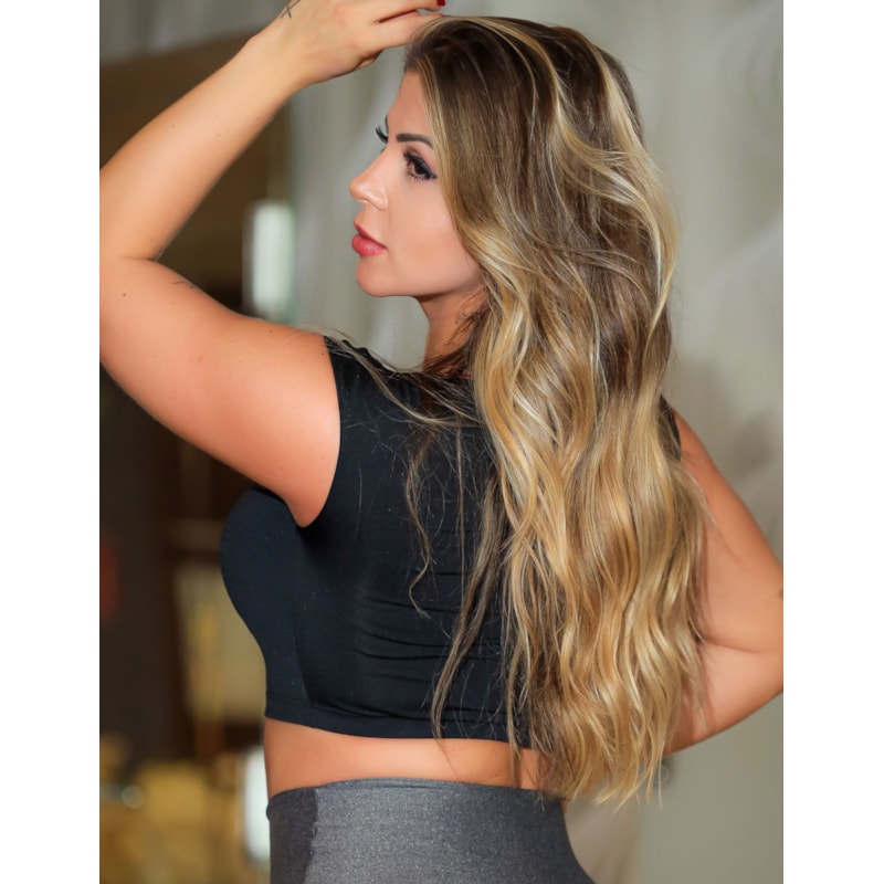 Cropped sem Bojo Preto | Ref: 3.3.2467-01
