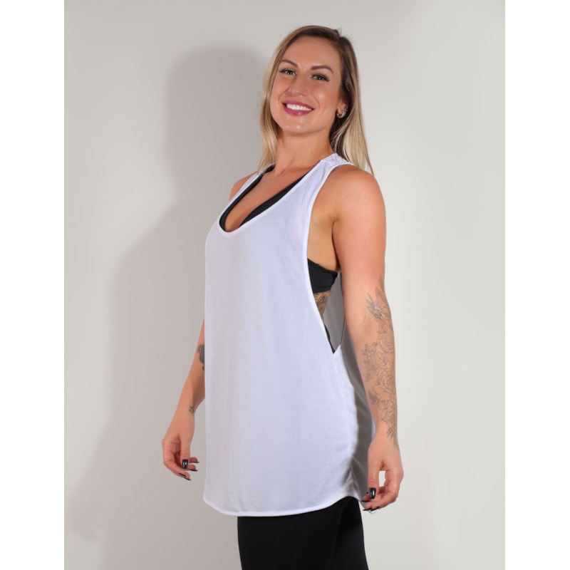 Regata de Dry Fit Branca | Ref: 3.3.2501-02