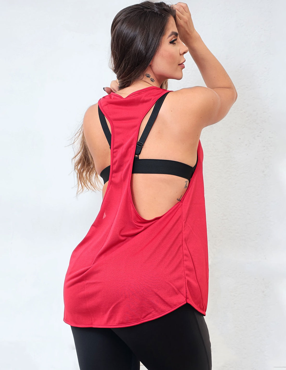 Regata Fitness Vinho em Dry Fit | Ref: 3.3.2501-24