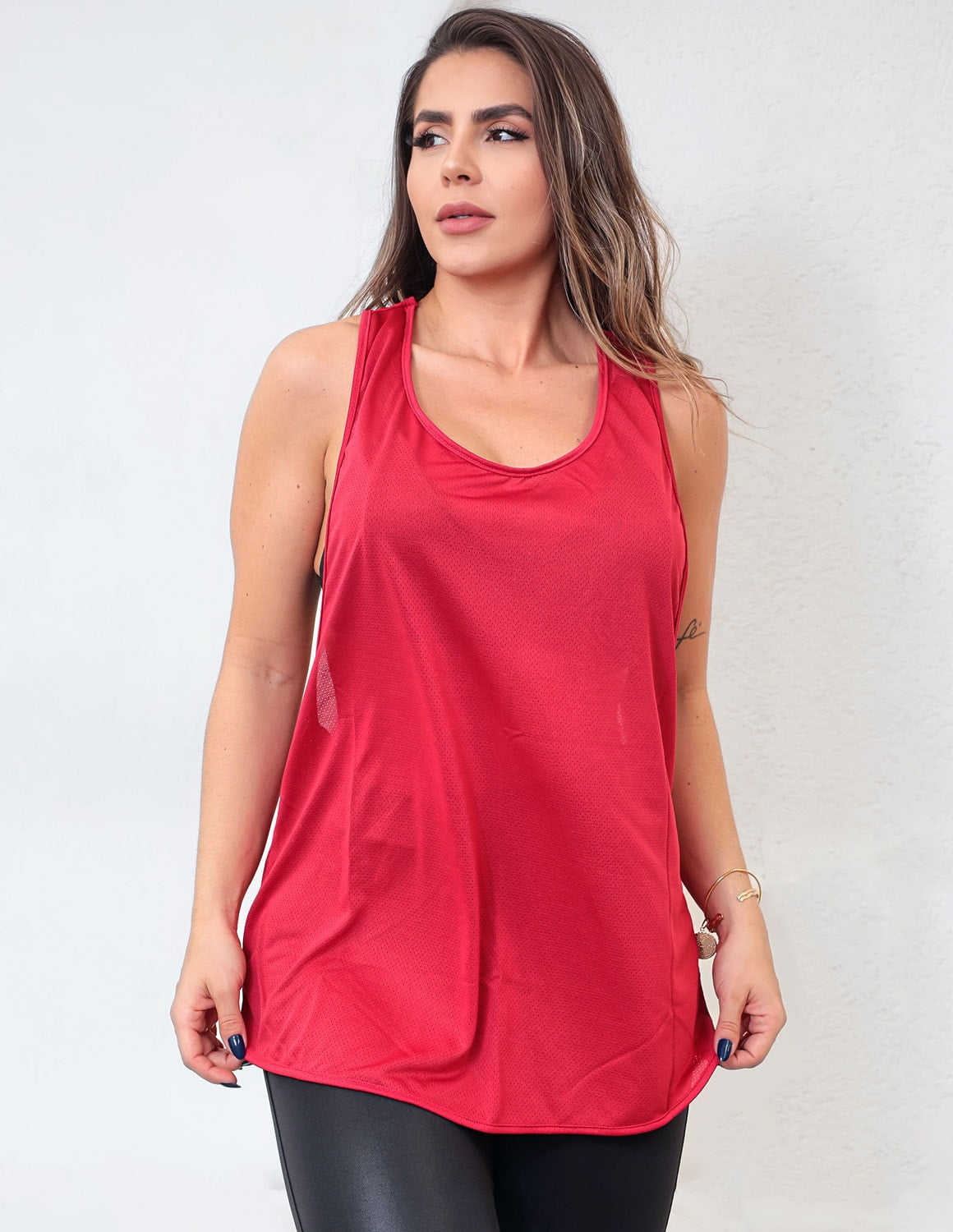 Regata Fitness Vinho em Dry Fit | Ref: 3.3.2501-24