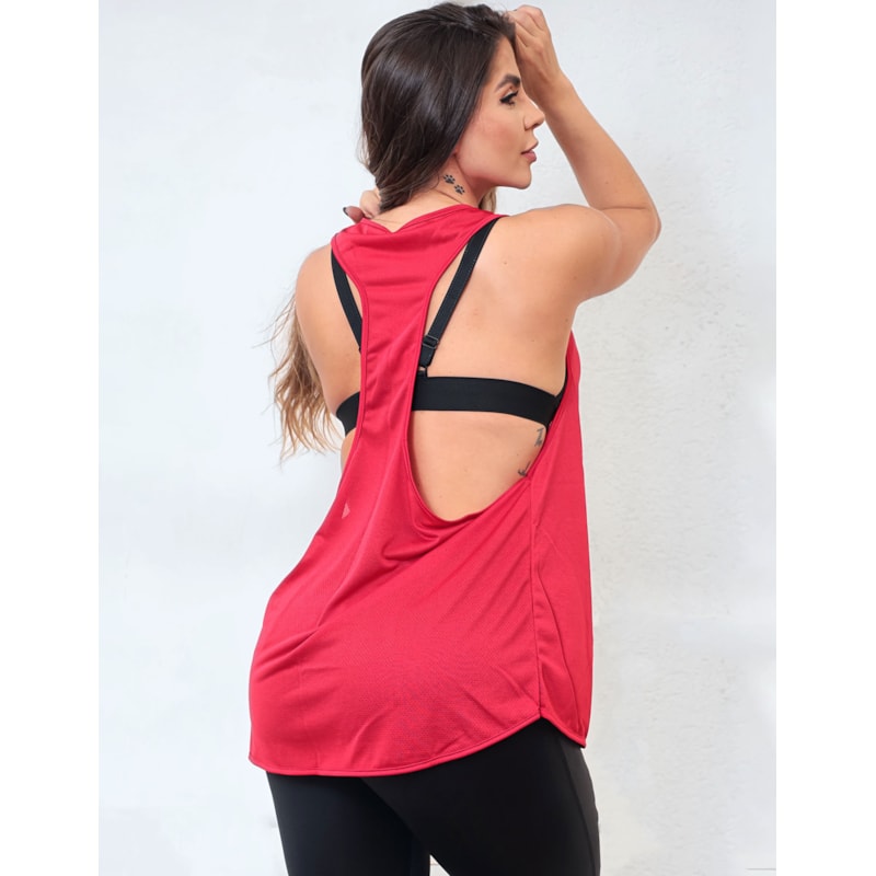 Regata Fitness Vinho em Dry Fit | Ref: 3.3.2501-24