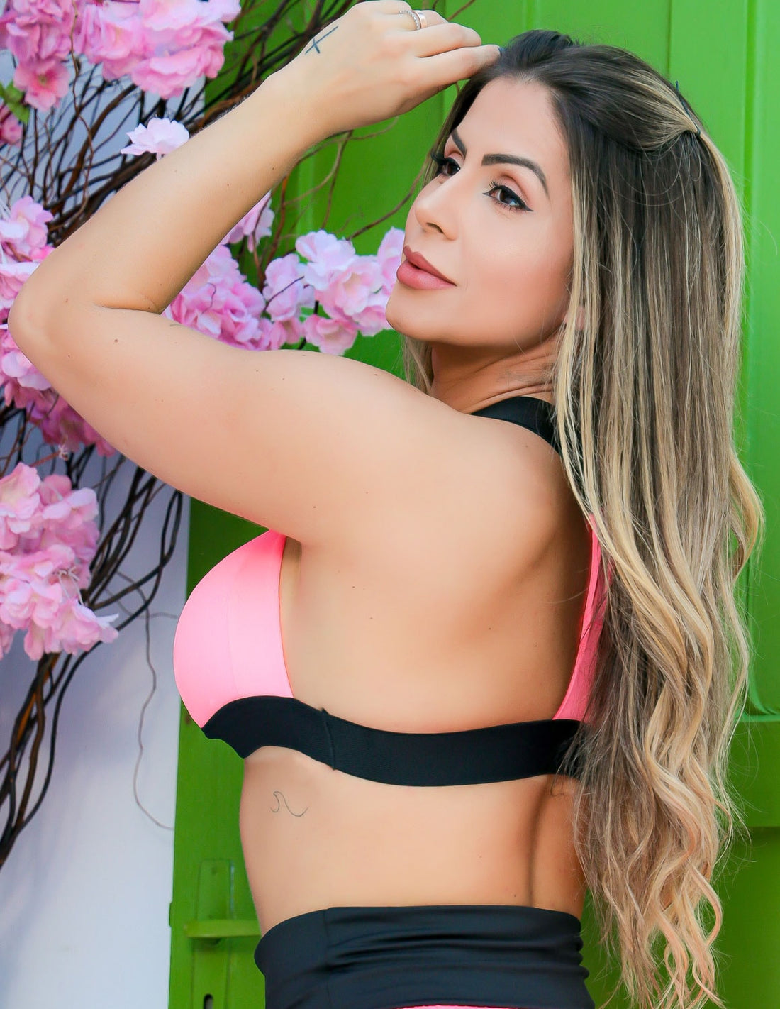 Top Fitness de Dry Fit Rosa Neon | Ref: 4.4.1199DRY-39