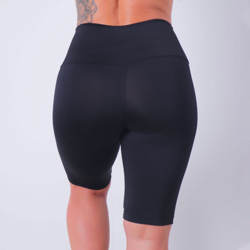 Bermuda Fitness Feminina Ciclista Preta | Ref: 4.4.1574-01