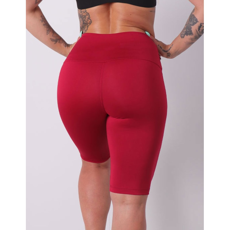 Bermuda Feminina Ciclista Vinho | Ref: 4.4.1574-24