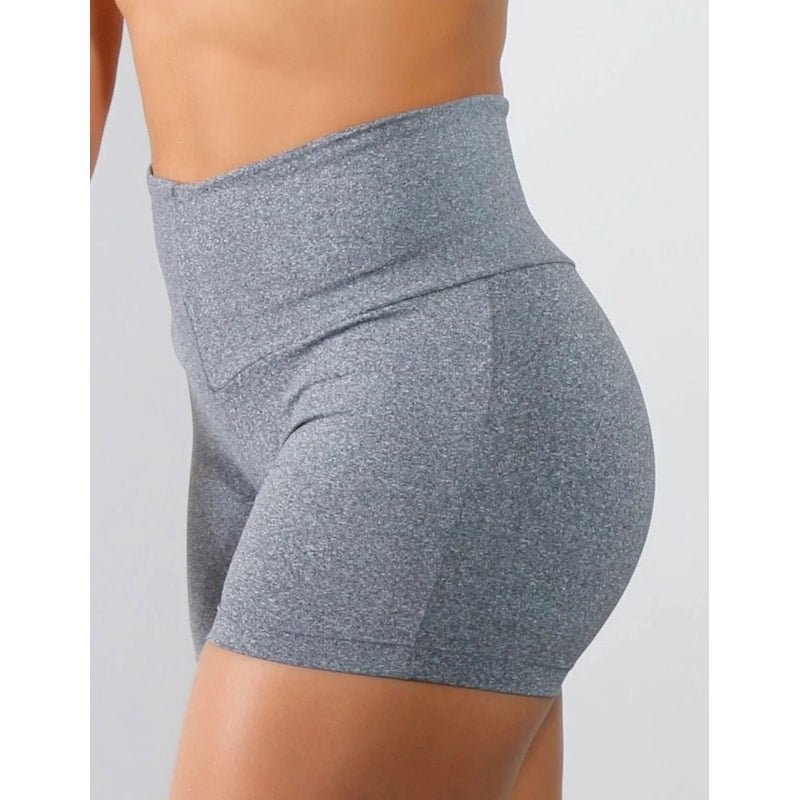 Short Fitness em Suplex de Poliéster Mescla | Ref: 4.4.1602-03