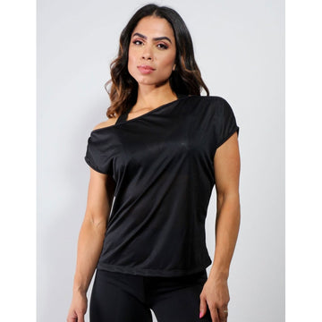 Bata Fitness Básica em Dry Fit Preto | Ref: 4.4.1614-01