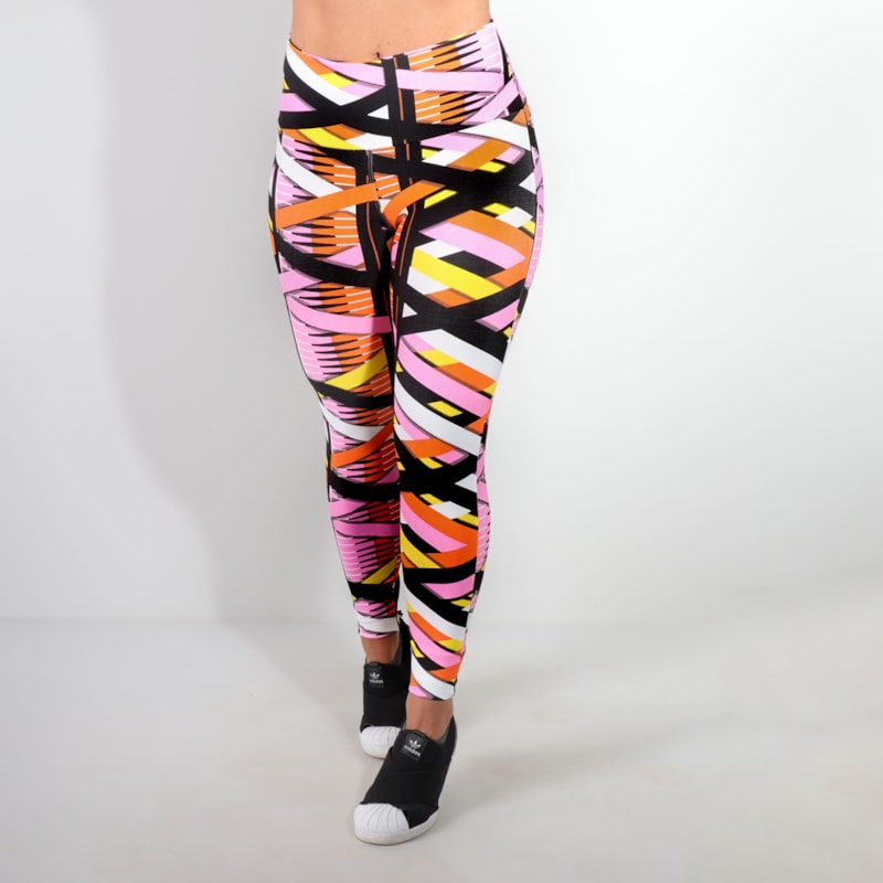 Calça Feminina Fitness Estampada | Ref: 4.4.1618-3138