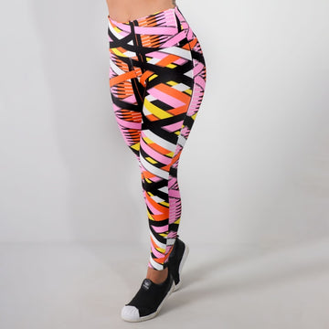 Calça Feminina Fitness Estampada | Ref: 4.4.1618-3138