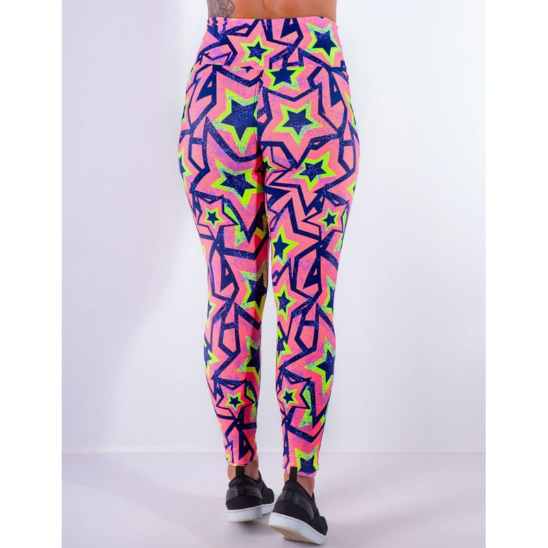 Calça Feminina Fitness Estampada | Ref: 4.4.1618-3171