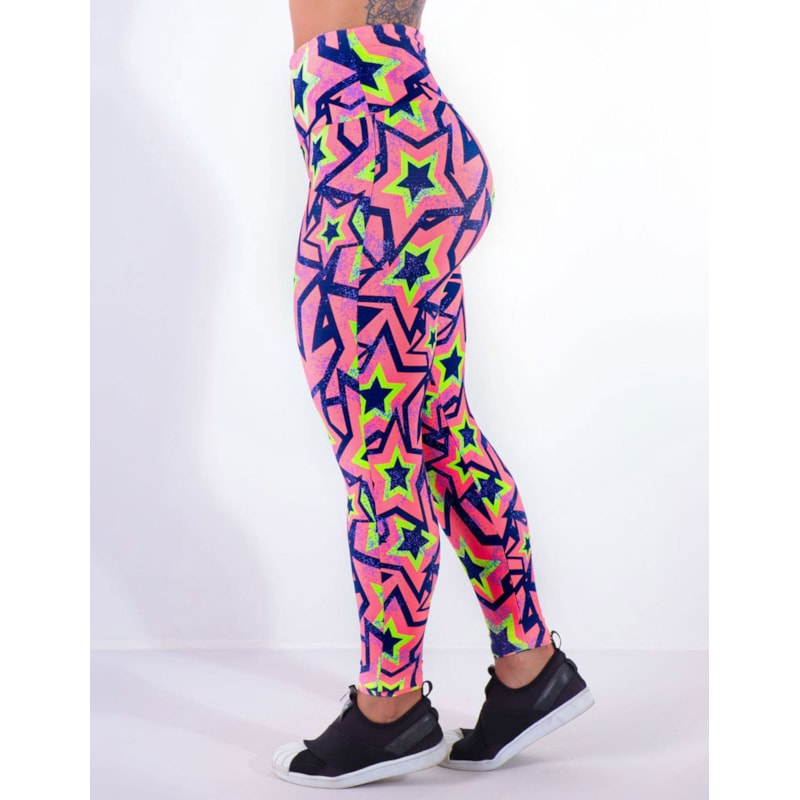 Calça Feminina Fitness Estampada | Ref: 4.4.1618-3171