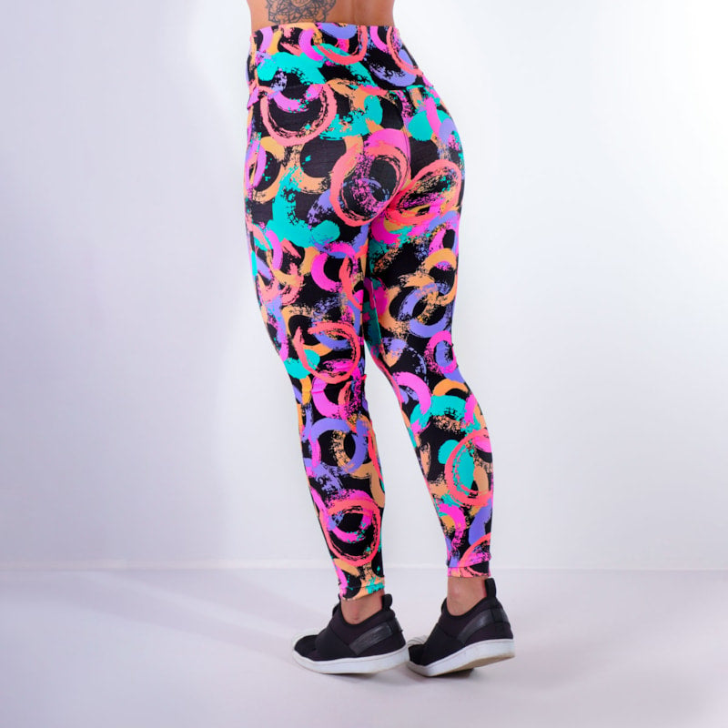 Calça Legging Feminina com Estampa | Ref: 4.4.1618-3187