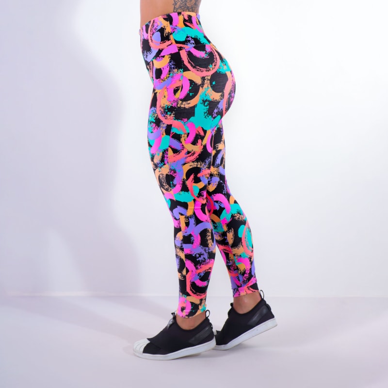 Calça Legging Feminina com Estampa | Ref: 4.4.1618-3187