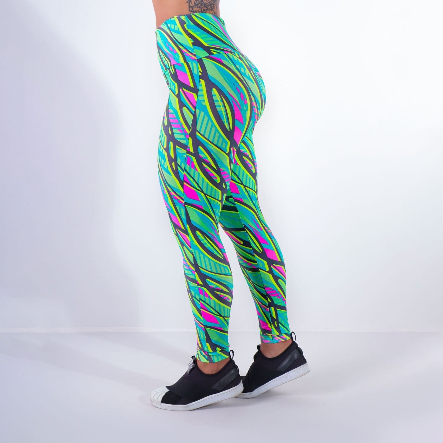 Calça Legging com Estampa | Ref: 4.4.1618-3190