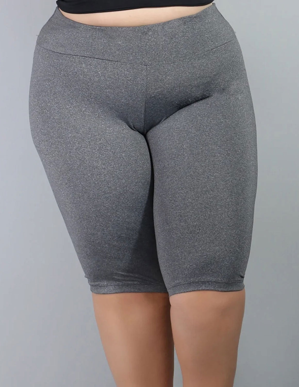 Bermuda Ciclista Mescla Plus Size