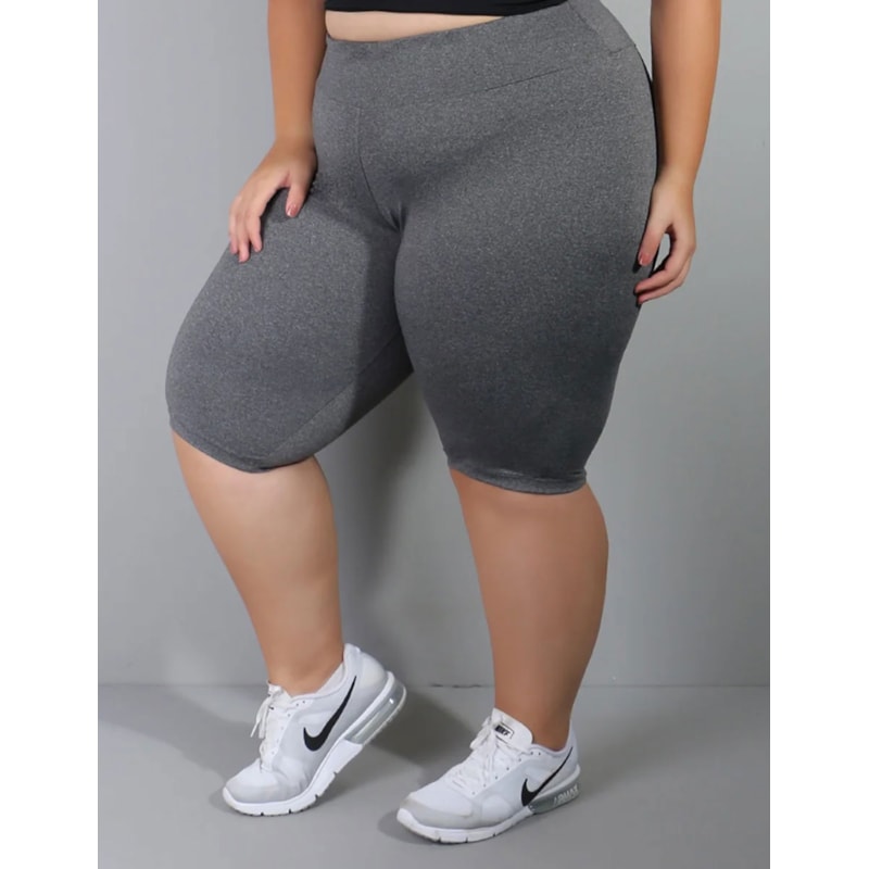 Bermuda Ciclista Mescla Plus Size | Ref: 4.4.1693-03