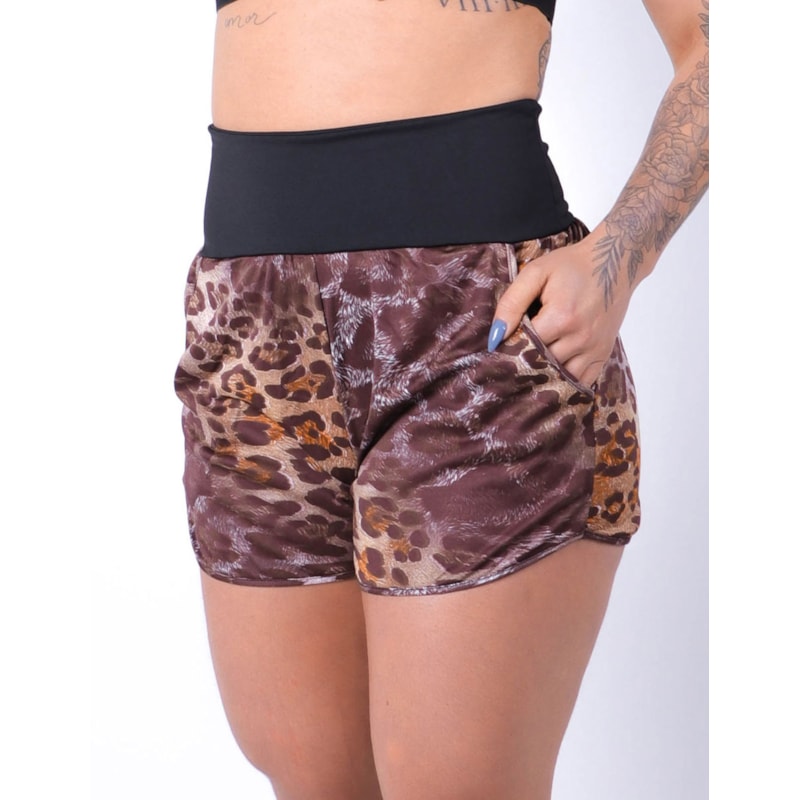 Short Feminino Luta Estampado | Ref: 4.4.1760-877