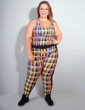Macacão Plus Size Feminino Estampado | Ref: 4.4.4052-3126