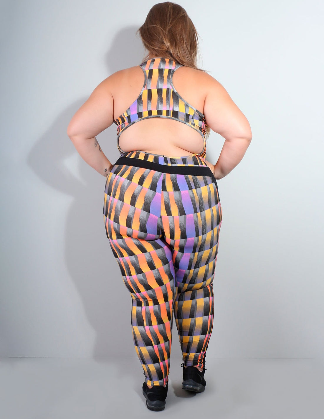 Macacão Plus Size Feminino Estampado | Ref: 4.4.4052-3126