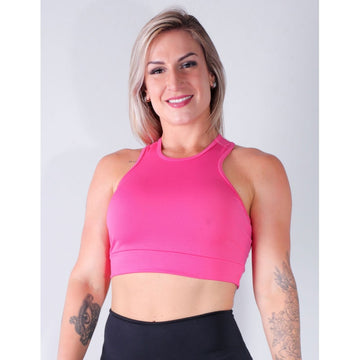 Cropped Rosa sem Bojo | Ref: 4.4.4091-07