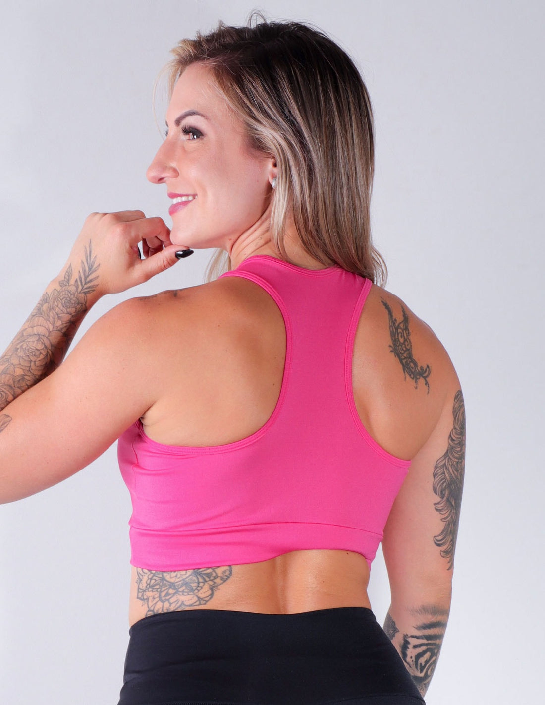 Cropped Rosa sem Bojo | Ref: 4.4.4091-07