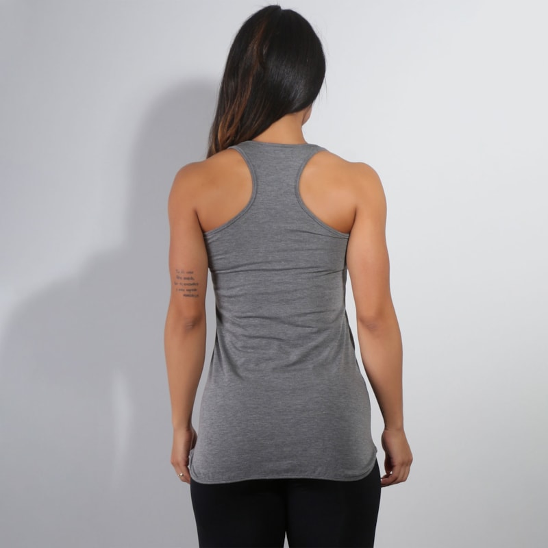 Regata Fitness Grafite em Viscolycra com Estampa | Ref: 4.4.4200BODY-28