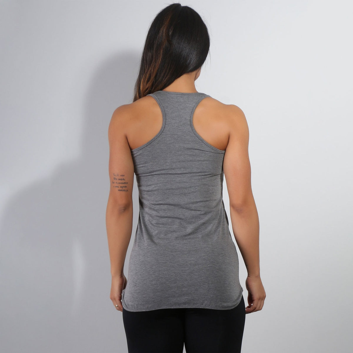 Regata Fitness Grafite em Viscolycra com Estampa | Ref: 4.4.4200BODY-28