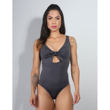 Body Grafite sem Bojo com fecho de Abotoação no Fundo | Ref: 4.4.4239-28