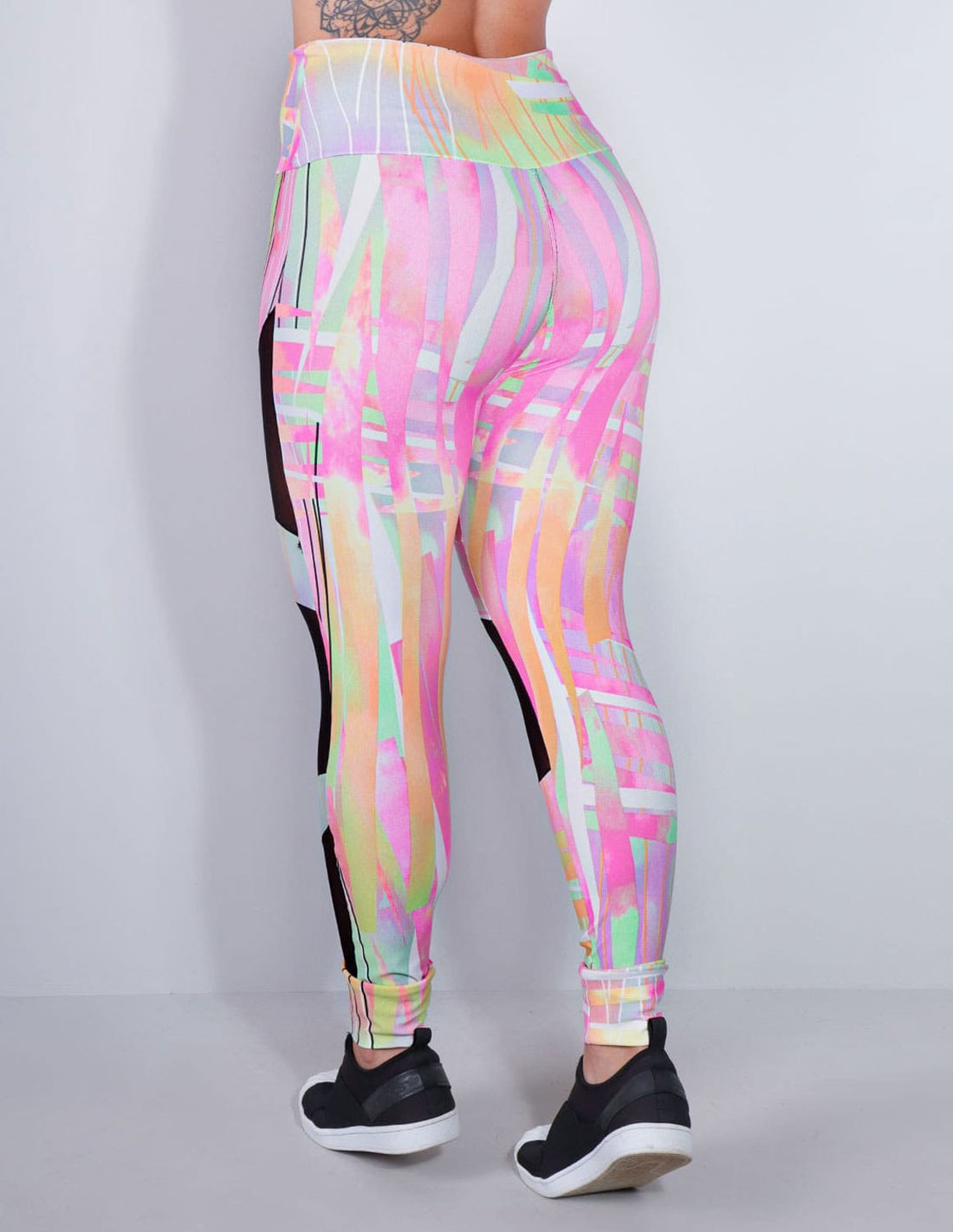 Calça Feminina Estampada com Tule | Ref: 4.4.4252-3167