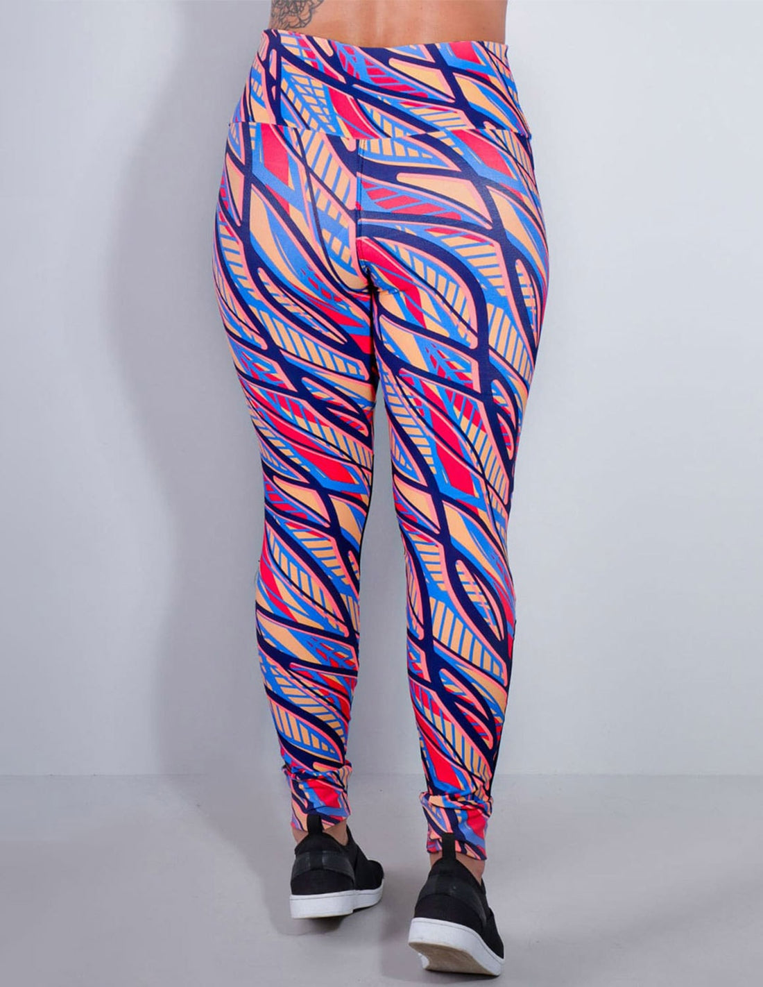 Calça Legging com Tule e Estampa | Ref: 4.4.4252-3180