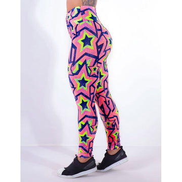 Calça Legging Feminina Estampada com Cós Franzido | Ref: 4.4.4370-3171