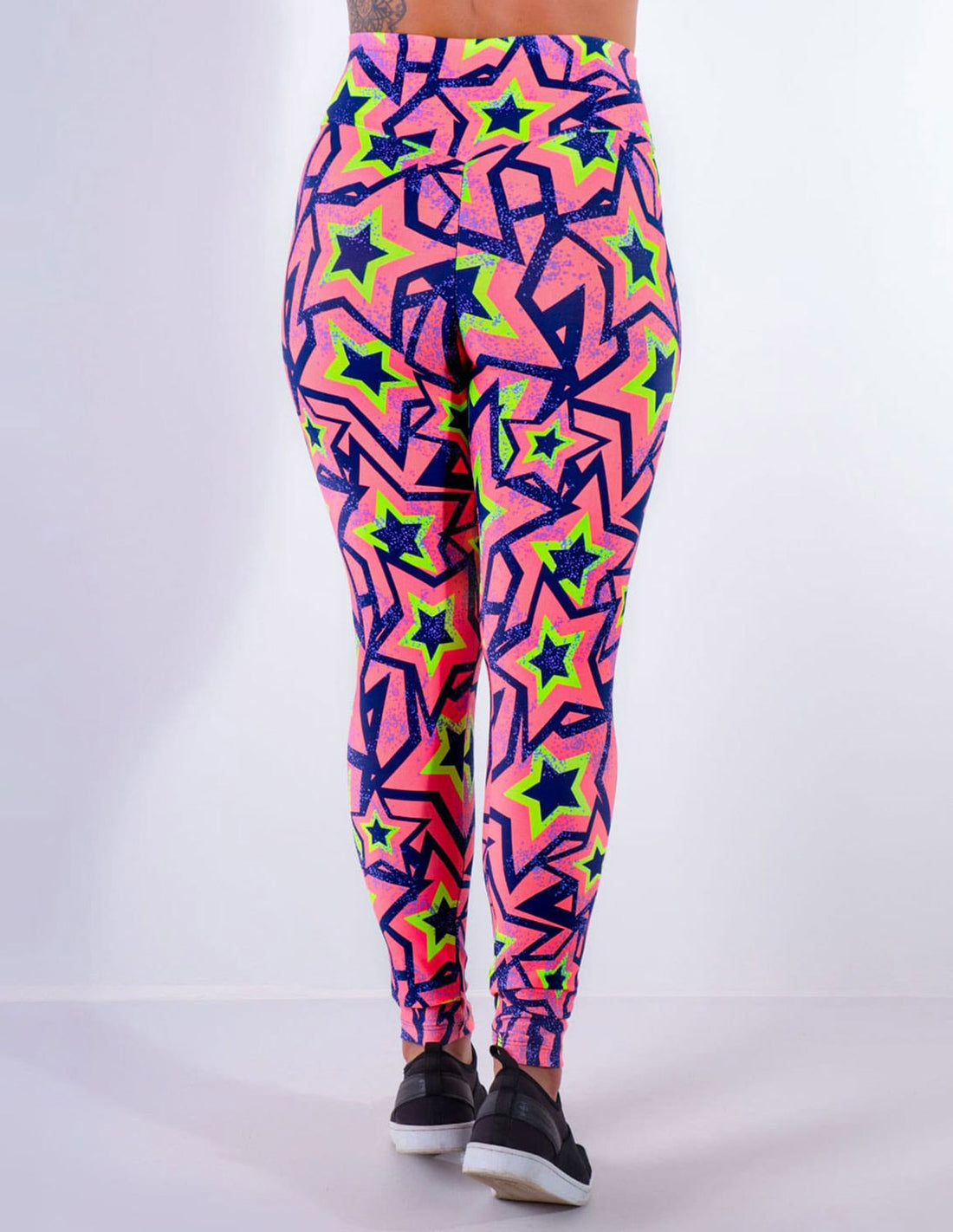 Calça Legging Feminina Estampada com Cós Franzido | Ref: 4.4.4370-3171