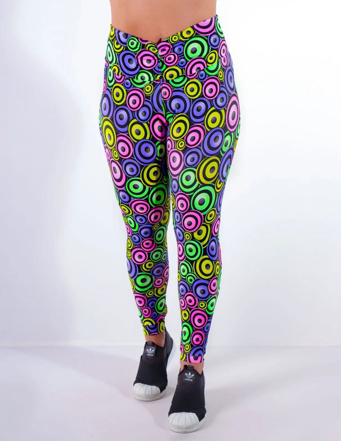 Calça Feminina Estampada com Cós Franzido | Ref: 4.4.4370-3200
