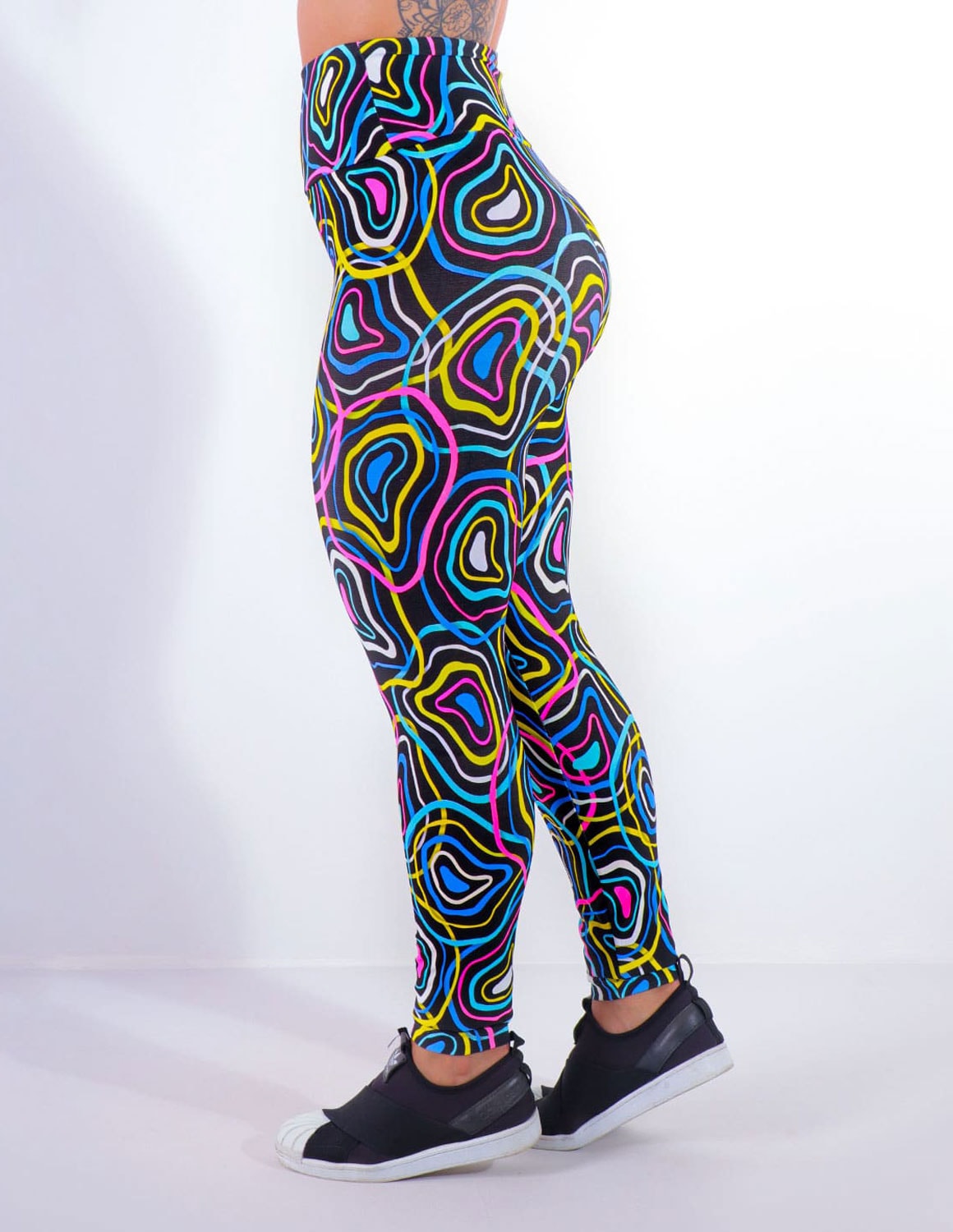 Calça Cintura Alta Estampada | Ref: 4.4.4381-3192