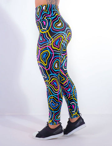 Calça Cintura Alta Estampada | Ref: 4.4.4381-3192