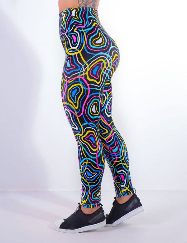 Calça Cintura Alta Estampada | Ref: 4.4.4381-3192