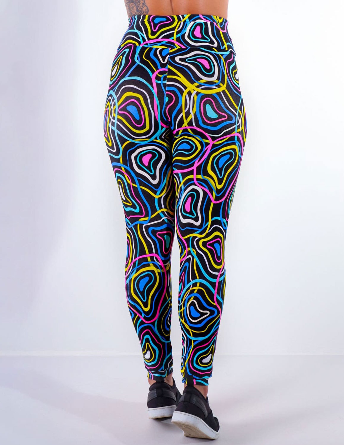 Calça Cintura Alta Estampada | Ref: 4.4.4381-3192
