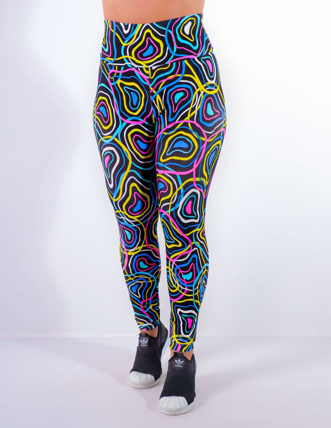 Calça Cintura Alta Estampada | Ref: 4.4.4381-3192