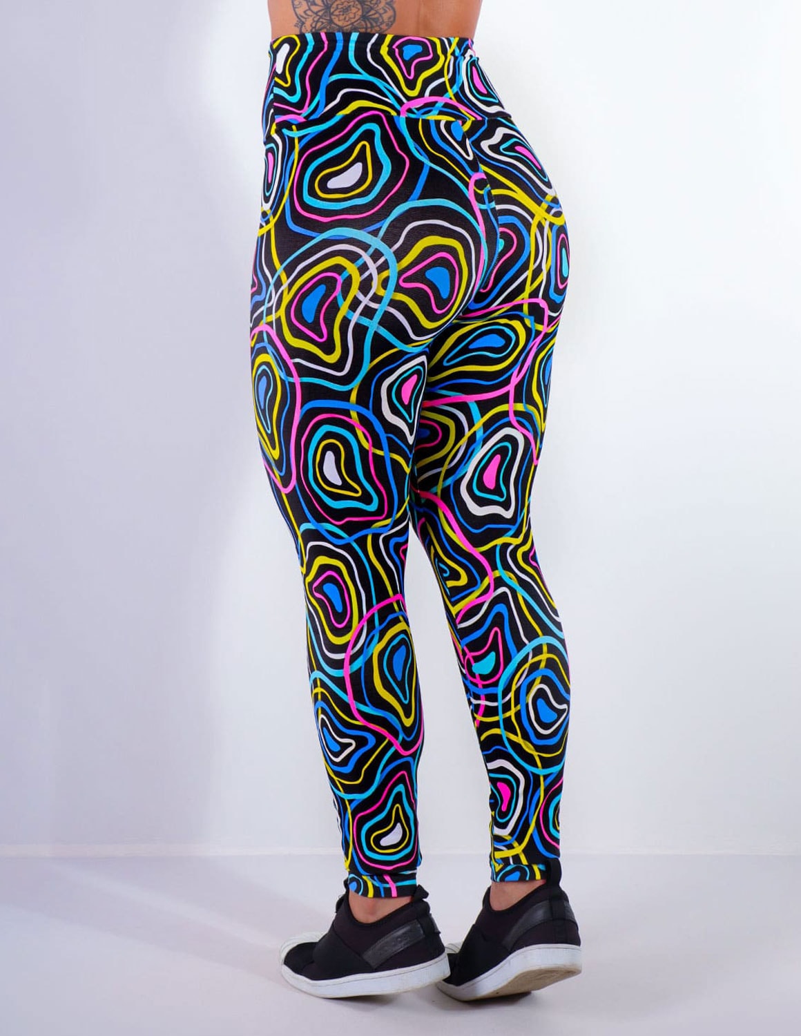 Calça Cintura Alta Estampada | Ref: 4.4.4381-3192
