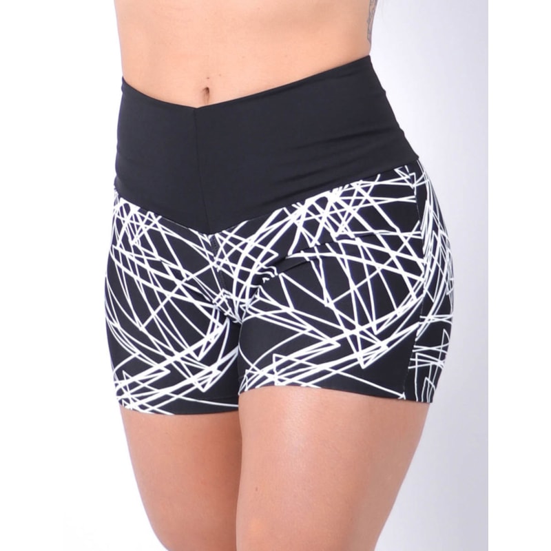 Short Fitness Básico Estampado | Ref: 4.4.4405-3218