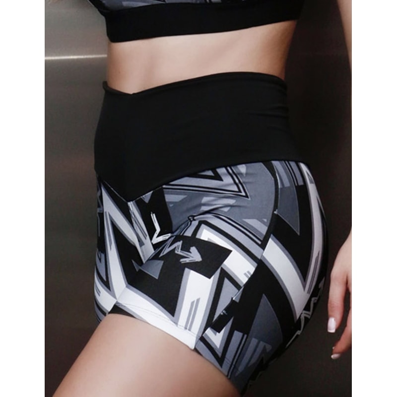 Shortinho para Academia Feminino com Estampa | Ref: 4.4.4405-3219