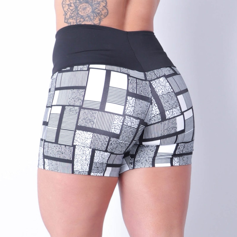 Shortinho Básico Feminino com Estampa | Ref: 4.4.4405-3220