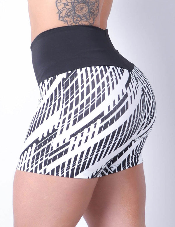 Short Fitness Básico Feminino Estampado | Ref: 4.4.4405-3221