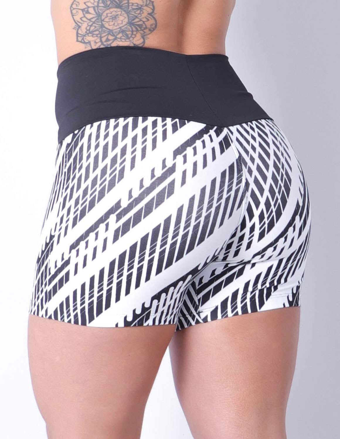 Short Fitness Básico Feminino Estampado | Ref: 4.4.4405-3221