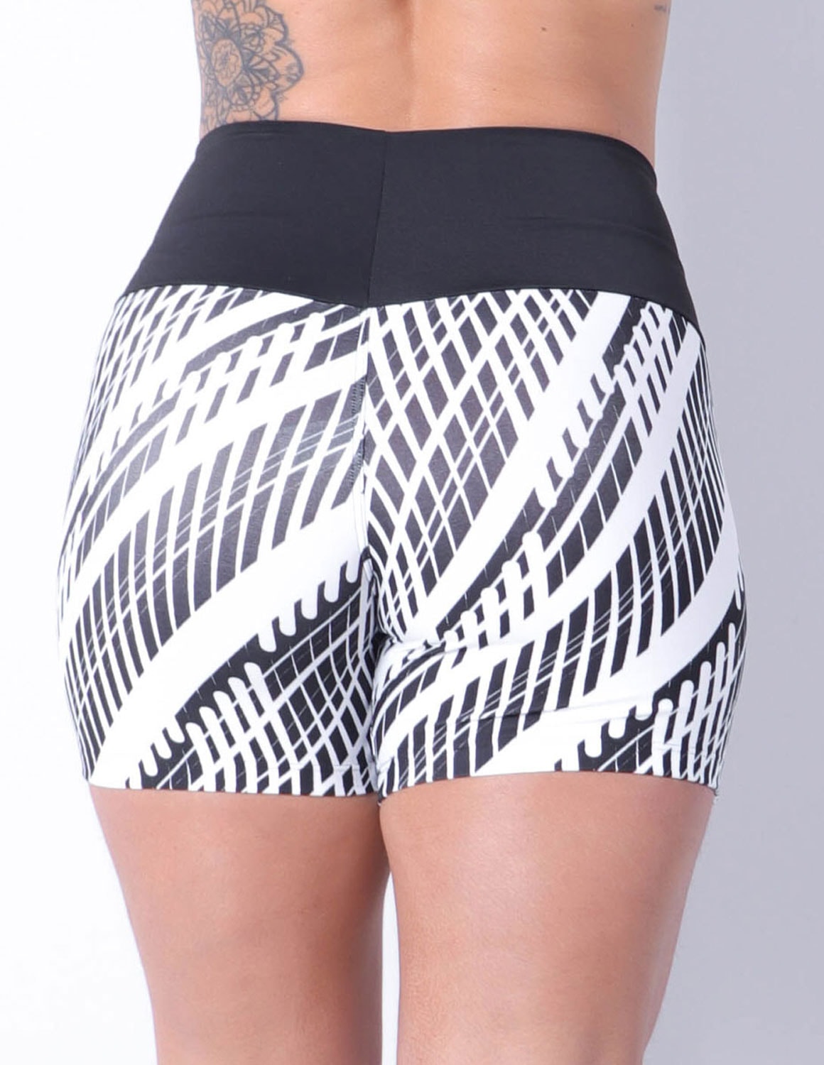 Short Fitness Básico Feminino Estampado | Ref: 4.4.4405-3221