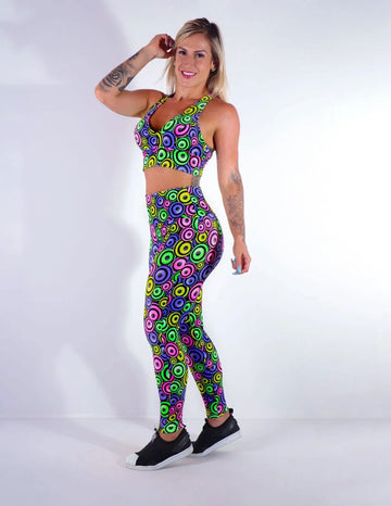 Conjunto Estampado com Cropped e Calça Legging | Ref: 8.8.0145-3200