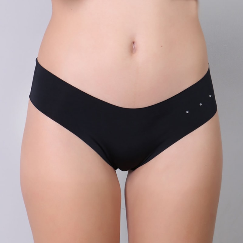 Tanga sem Costura Preta | Ref: 88.60-01