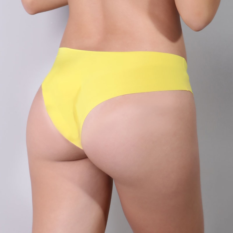 Tanga sem Costura Amarela | Ref: 88.60-08