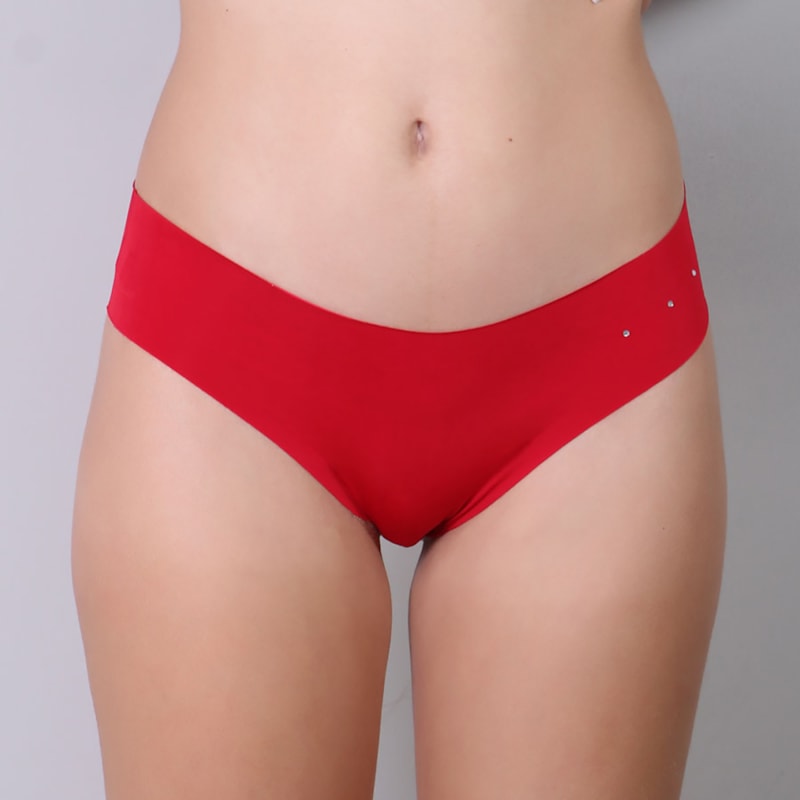 Tanga Vermelha com Corte a Laser e sem Costura | Ref: 88.60-11