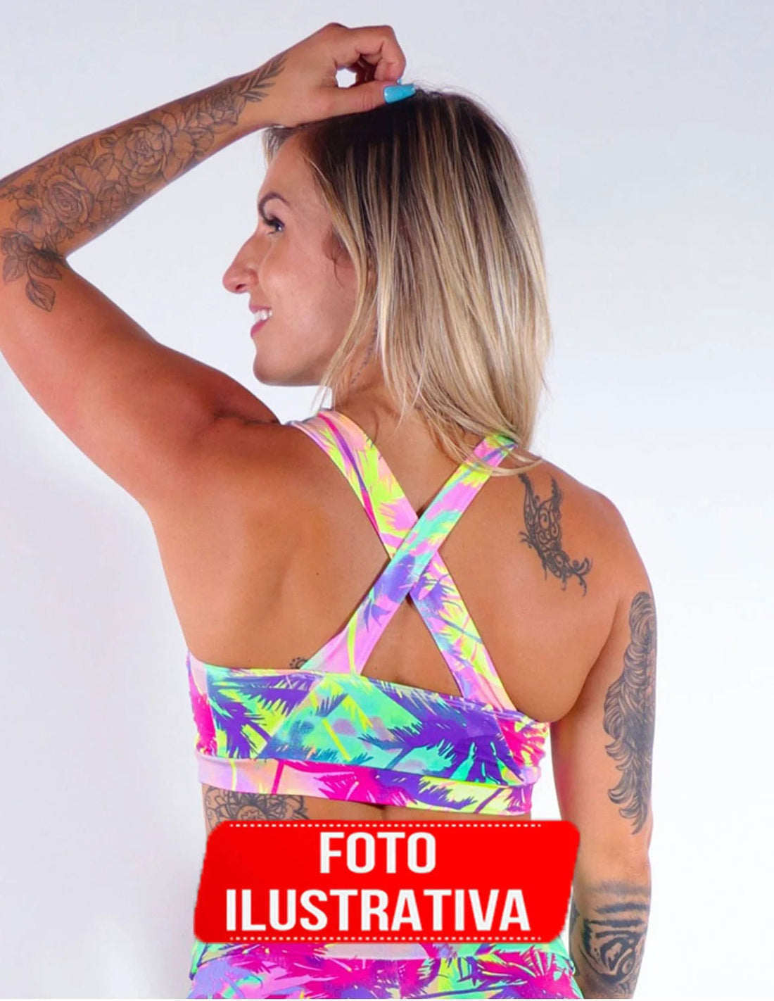 Kit com 3 Croppeds Estampados | Ref: KITTOP-11